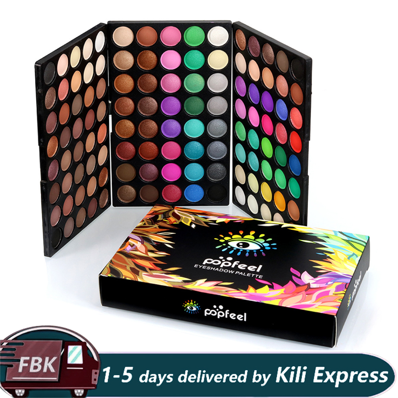 ONLY 120 Colors Eye Shadow Cosmetic Powder Pearly Eyeshadow Palette Makeup