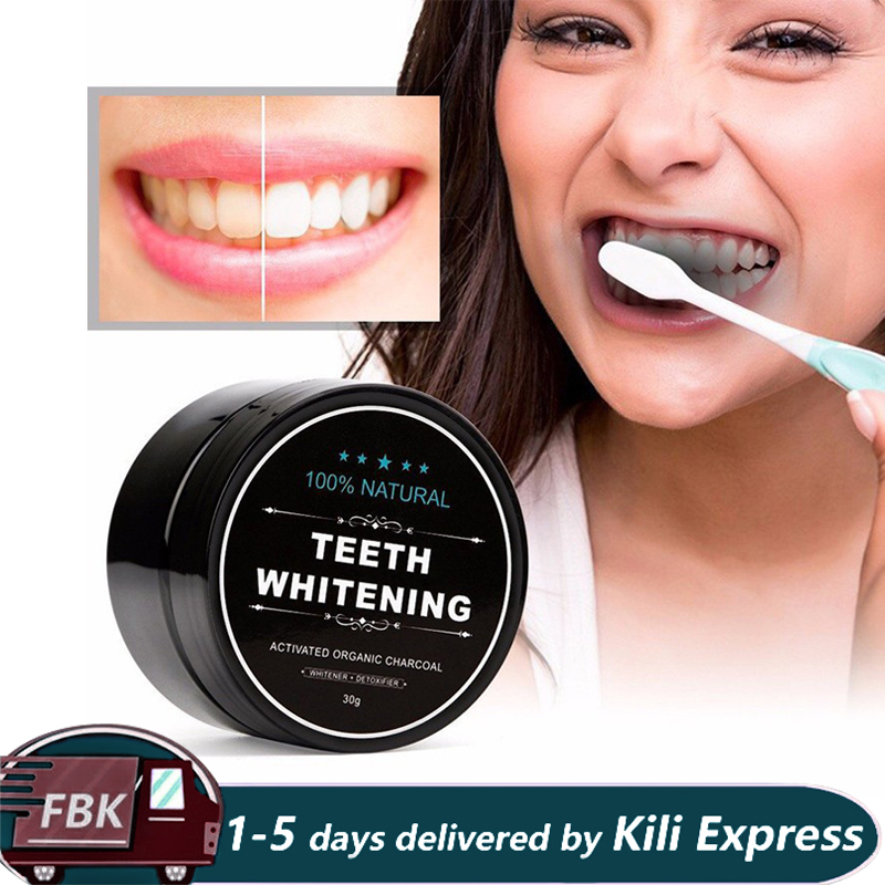 Charcoal Teeth Whitening Powder Toothpaste Tooth Cleaning Whitening Tooth Powder Oral Hygiene