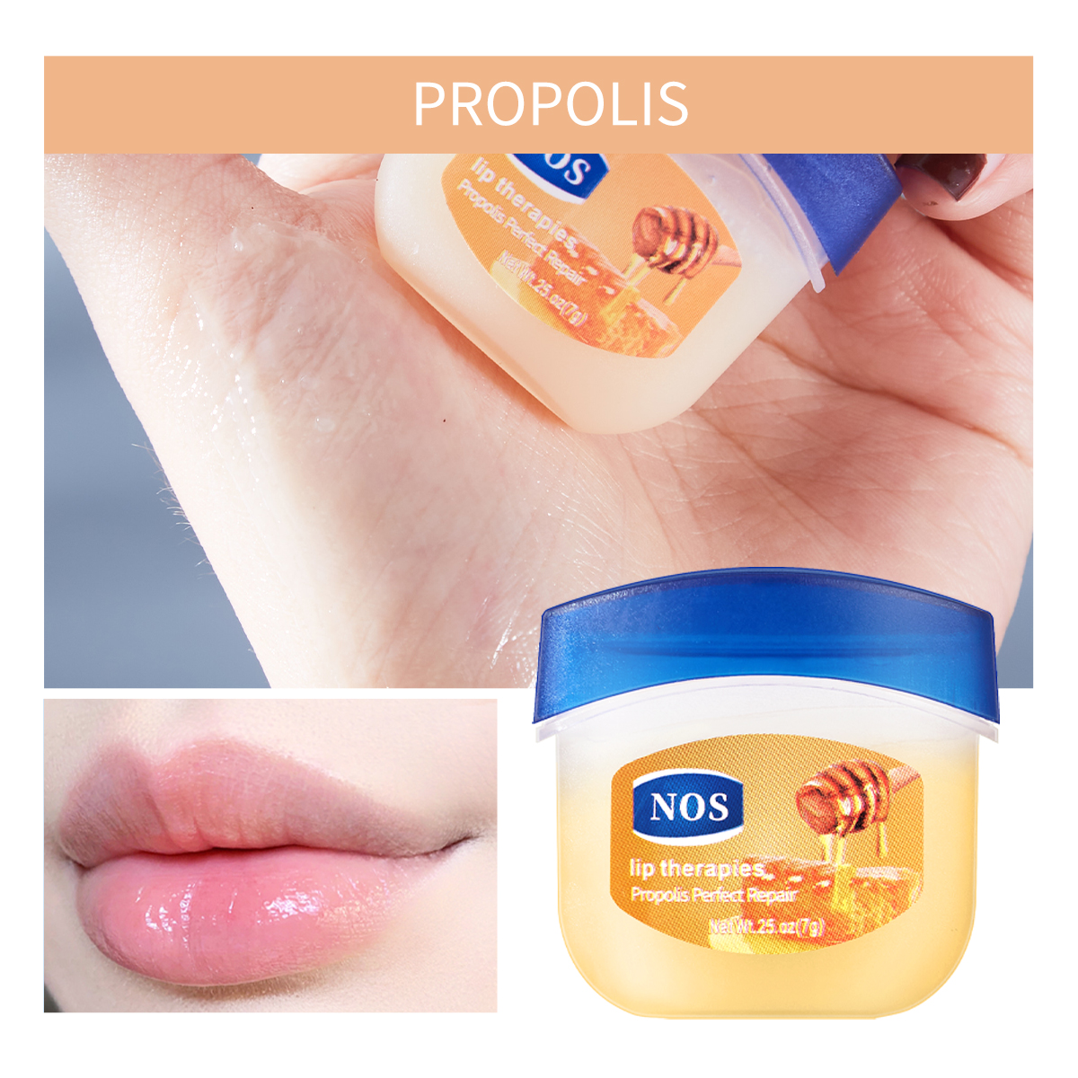 4pcs Lip Balm Moisturizing Lipstick Base Moisturizer Makeup Natural Plant Anti-Cracking Lip Care Petroleum Jelly Lip Balm