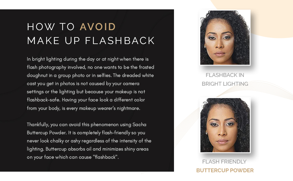 SACHA Buttercup Setting Powder Translucent Face Powder to Set Makeup Foundation or Concealer Finish Loose Oil Control Yellow