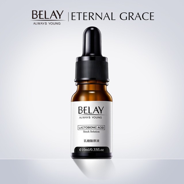 Lactobionic Acid Shrink Pores Serum Korean Cosmetics Fade Fine Lines Anti-Aging Face Care Whiten Moisturizing Skin Care
