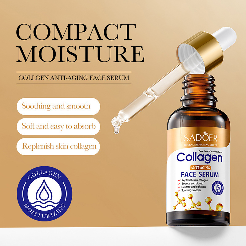 5 in 1 Face Serums Combo, Vitamin C Serum + Niacinamide Serum + Retinol Eye Serum + Collagen Serum + Tumeric Serum, Brightens Face, Fade Dark Spots, Anti Acne, Treat Eye Bags