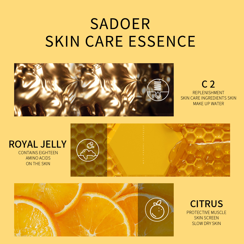 20PCS Vitamin C Facial Mask Sheet Pores Moisturizing Oil-Control Anti-Aging Replenishment Face Care Skin Care