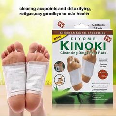 10pcs/box Detox Foot Patches Pads Body Toxins Feet Slimming Cleansing Herbal Body Health For Weight Loss 10pcs/ box