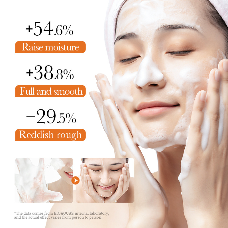 Tumeric Anti-oxidation  Facial cleanser 100g Skin Care Cleaner Shrink Pore Deep Cleaning Care Skin Rejuvenation moisturizing Face Wash Oil Control
