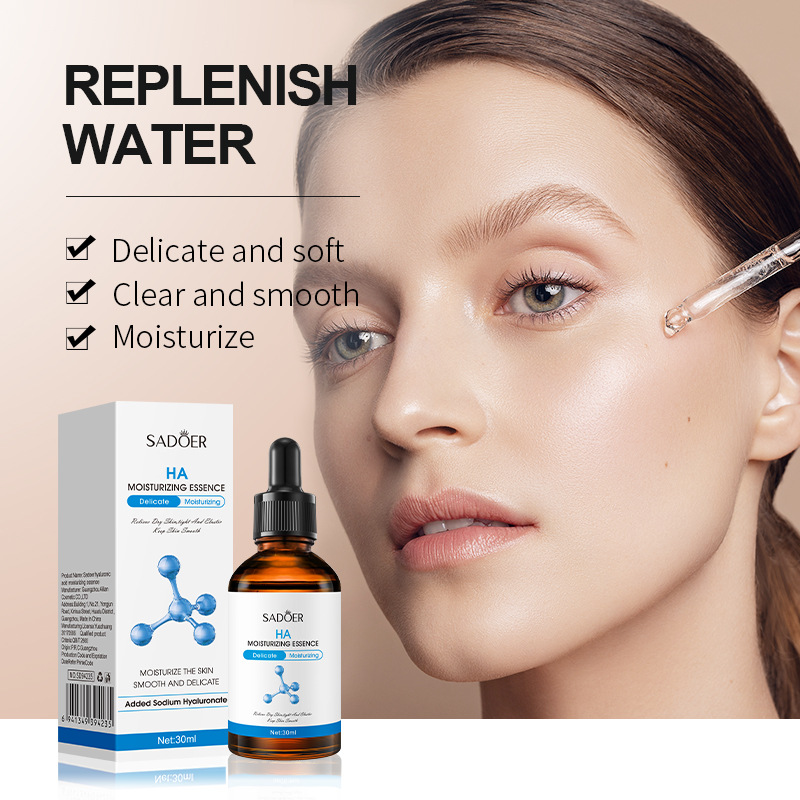 Hyaluronic Acid Moisturizing Essence Complementary to Vitamin C Serum for Face Smoothening and Face Moisturizing Essence HA