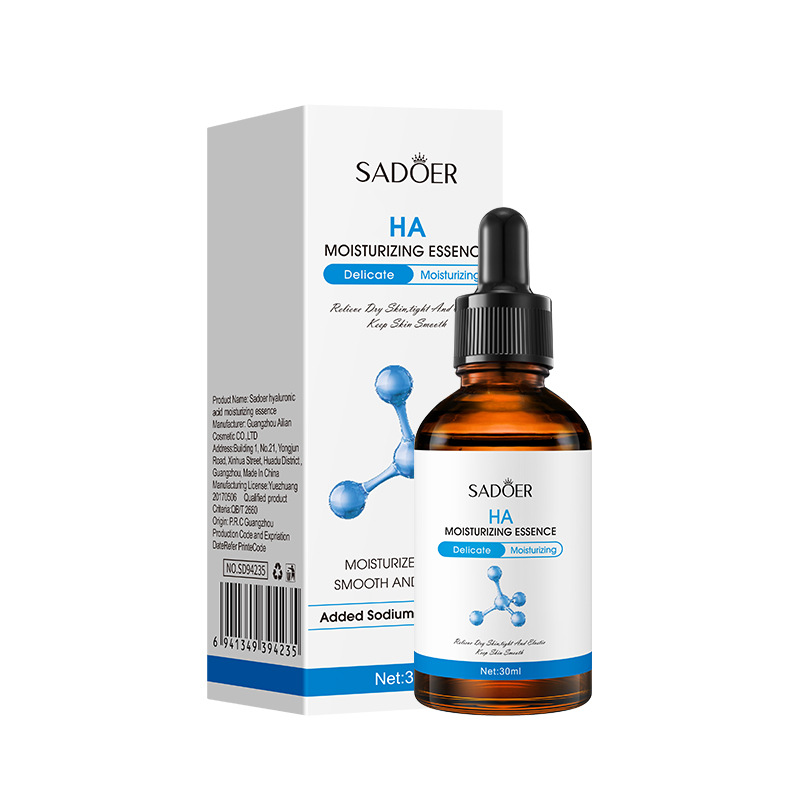 Hyaluronic Acid Moisturizing Essence Complementary to Vitamin C Serum for Face Smoothening and Face Moisturizing Essence HA