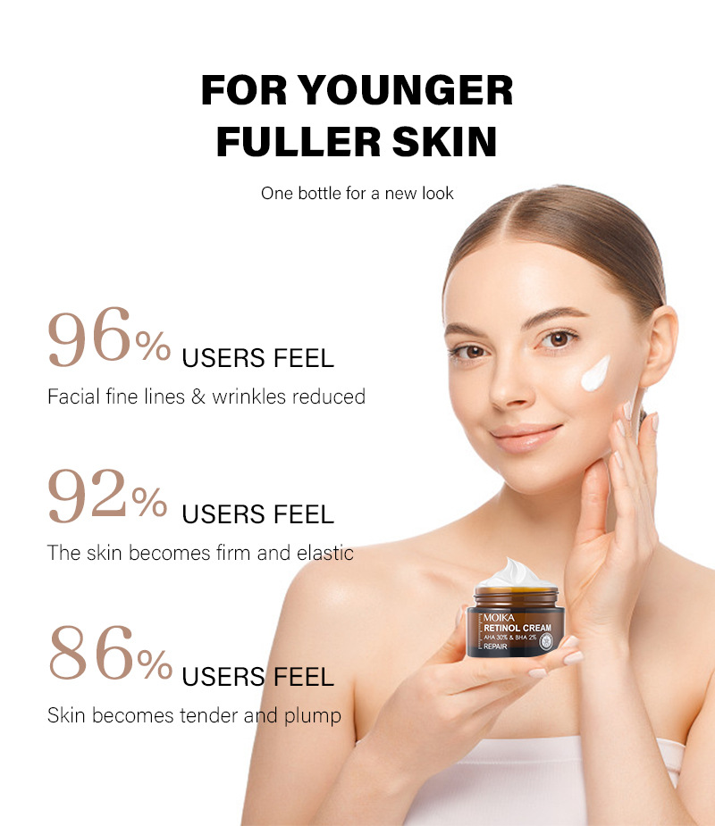 MOIKA Retinol Face Cream Firming Lifting Anti-Wrinkle Brightening Moisturizing Skin Care Retinol Face Cream