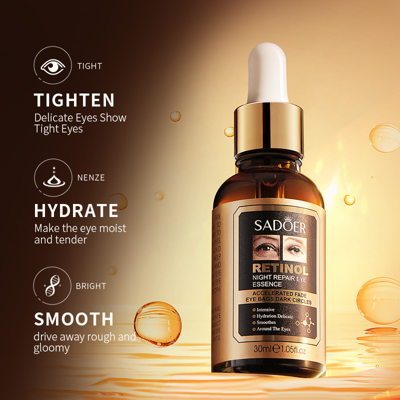 3 in 1, Collagen Serum + Retinol Serum Eye Essence + Collagen Cream , Anti Aging, Face Moisturizer, Anti Wrinkles anti Eye Puffiness, Fade Eye Dark Circles and Eye Bags