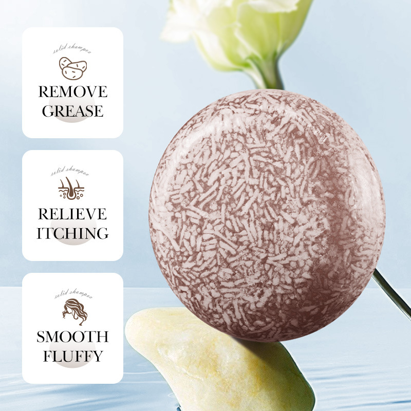 Hair Shampoo Polygonum Essence Hair Darkening Shampoo Soap Natural Organic Hair Shampoo Gray Hair Reverse Hair Cleansing Polygonum