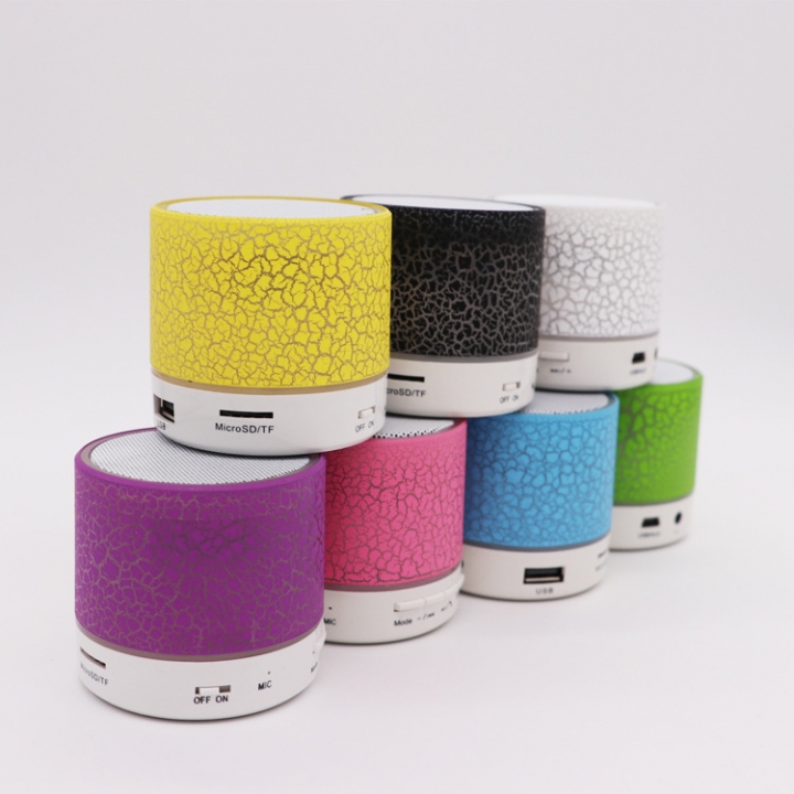 Mini Portable Wireless Bluetooth Speaker LED light emitting small speaker MP3 USB Stereo Player Electronics & Appliances > Portable Audio & Video > Portable Speakers & Docks > Bluetooth Speakers