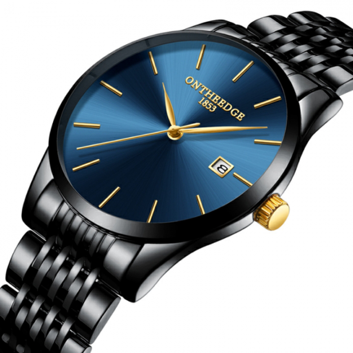 FitDisk Ultra thin fine steel band quartz calendar waterproof male watch Quartz Watche men watches men watch Fashion Accessories > Watches > Men watches > Quartz Watches