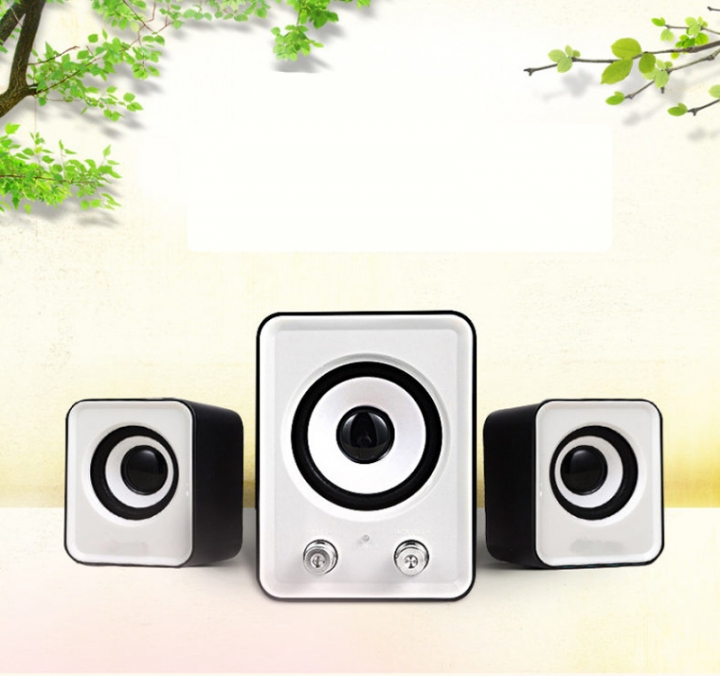 Mini audio artillery multimedia portable small sound box 2.1 Subwoofer computer speaker Electronics & Appliances > Home Audio > Home Theater > Speaker System