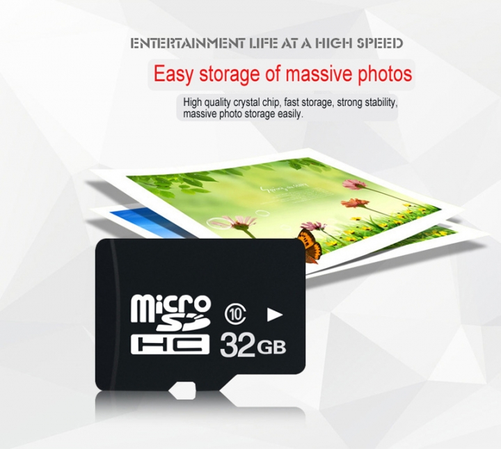FitDisk 32G memory card mobile phone high speed storage card TF card traffic recorder Micro SD card Phones & Accessories > Mobile Accessories > Memory Cards