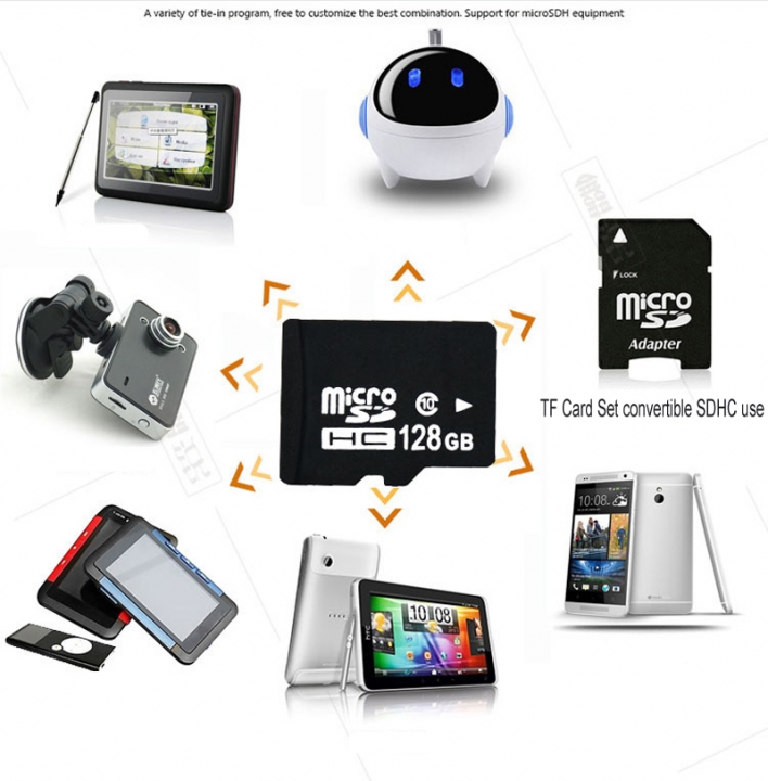 New Digital High Speed C10-3.0  Storage Card Phone 4G 8G 32G 68G 128G Memory Card micro sd card TF Card Memory Cards MemoryCard MemoryCardsfor Phones & Accessories > Mobile Accessories >