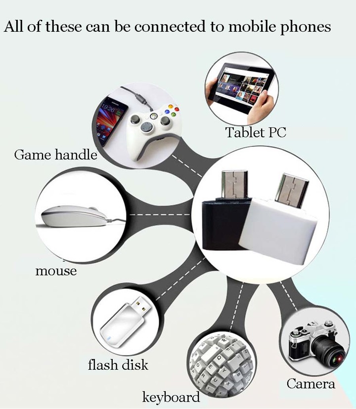 Android OTG adapter Micro to USB USB to Android Flash disk reader  USB Adapte OTG adapter applied to Android phones Computers & Accessories > Data Storage