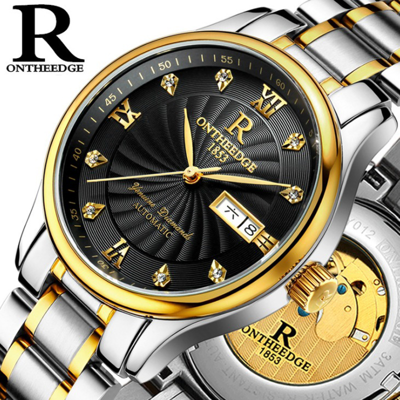FitDisk New waterproof watch men watches wristwatch fully automatic mechanical male watch men watch Fashion Accessories > Watches > Men watches > Mechanical Watches