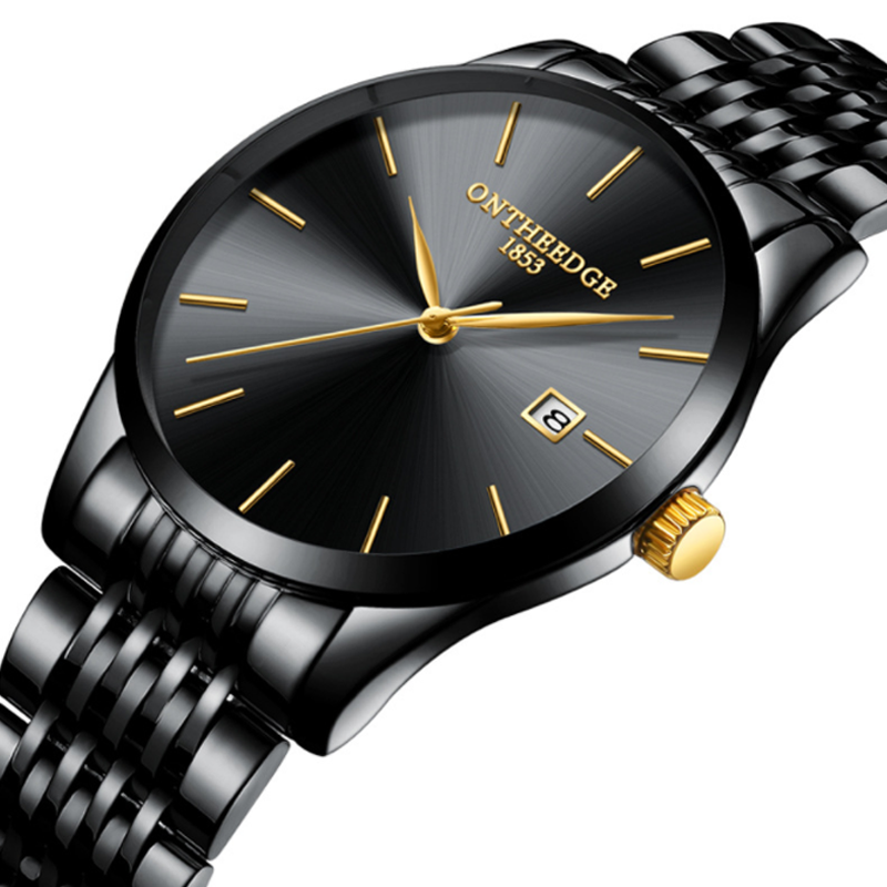 FitDisk Ultra thin fine steel band quartz calendar waterproof male watch Quartz Watche men watches men watch Fashion Accessories > Watches > Men watches > Quartz Watches