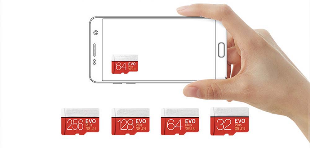 FitDisk High Speed Class 10 TF MicroSD Card 32G Memory Card Red Micro sd  Memory Cards