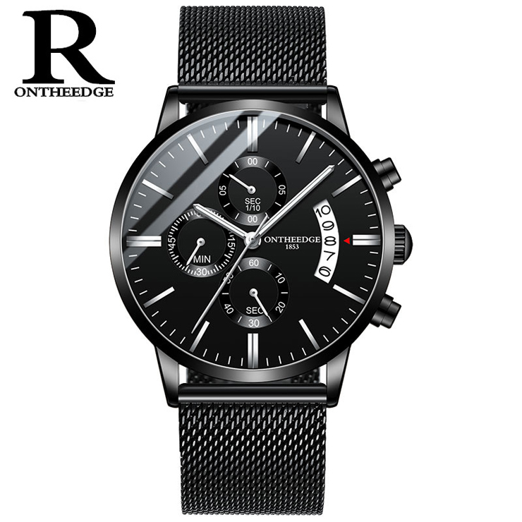 Men Watch waterproof  Noctilucent 6 needles Quartz watch Mechanical watch male watch mens watch Fashion Accessories > Watches > Men watches > Quartz Watches