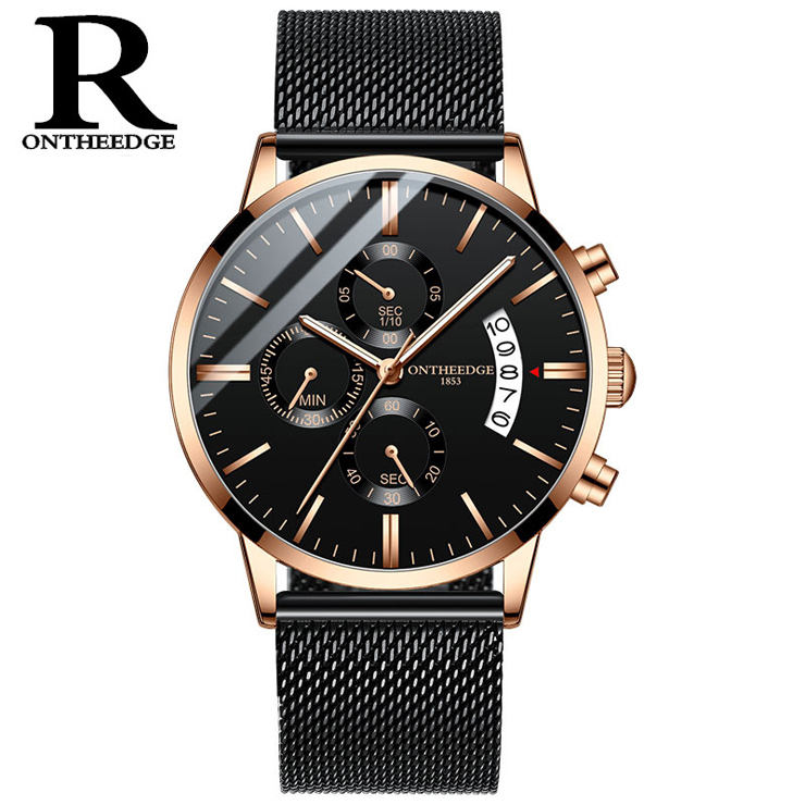 Men Watch waterproof  Noctilucent 6 needles Quartz watch Mechanical watch male watch mens watch Fashion Accessories > Watches > Men watches > Quartz Watches