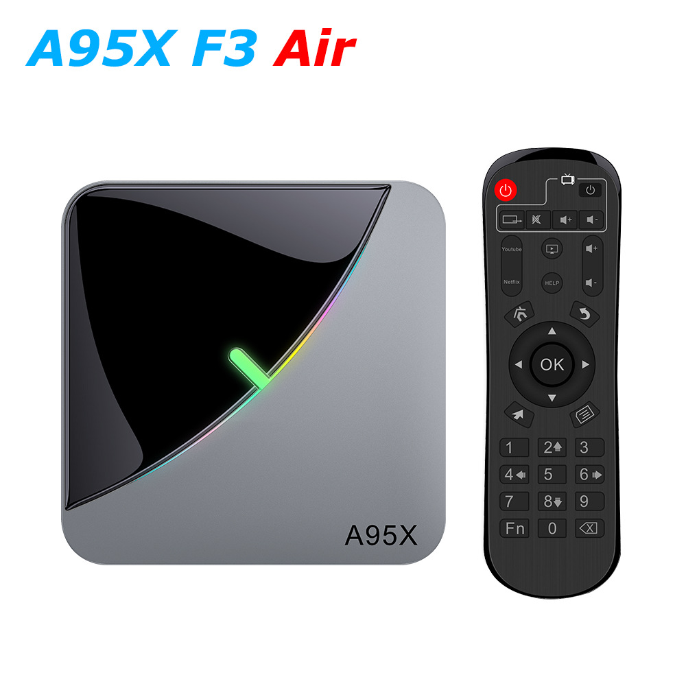 A95x F3 air Android TV box smart player TVbox s905x3 4G / 32g WiFi BT android smart tv box tv boxes