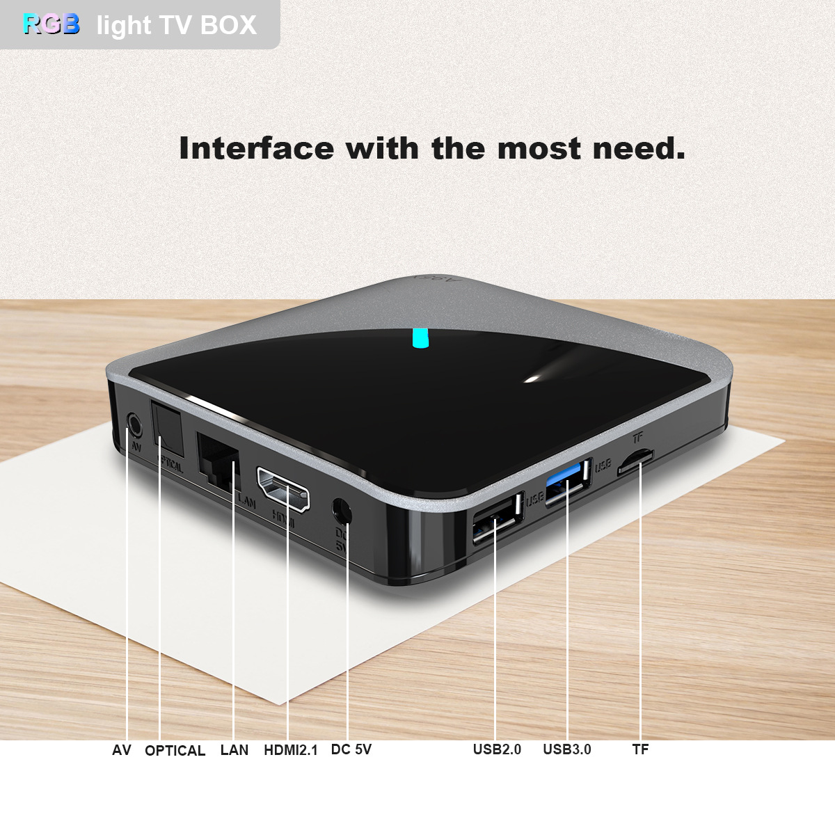 A95x F3 air Android TV box smart player TVbox s905x3 2G / 16g WiFi BT android smart tv box tv boxes