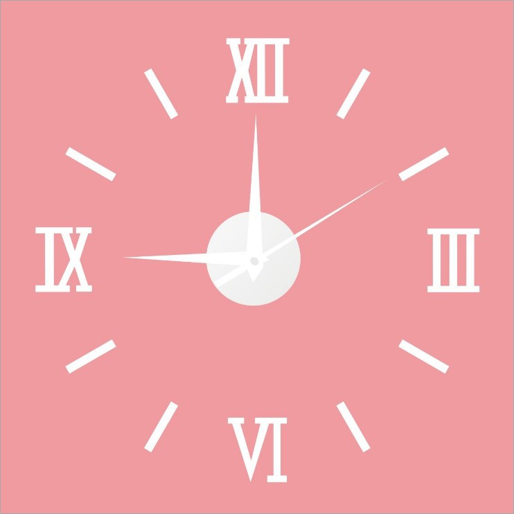 FitDisk Stereoscopic art clock damai original DIY wall clock clocks Original DIY Wall Clocks