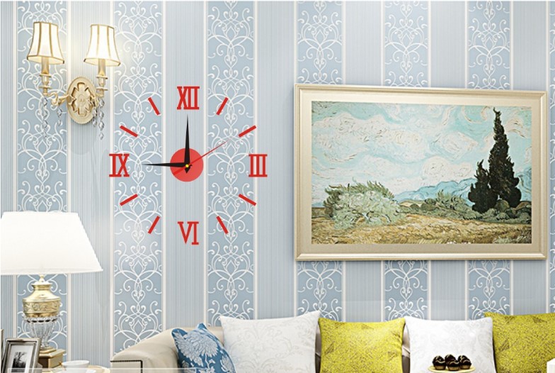 Stereoscopic art clock damai original DIY wall clock clocks Home Clocks Home Clock  wall clocks