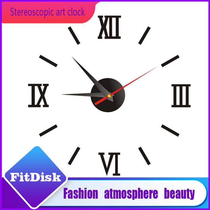 Stereoscopic art clock damai original DIY wall clock clocks Home Clocks Home Clock  wall clocks