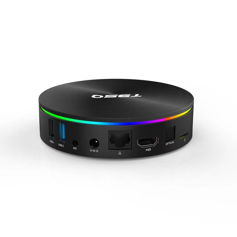 T95q S905x2 Android 9.0 4K intelligent network TV box 4G/32G WiFi BT TVBox Digital TV Receiver
