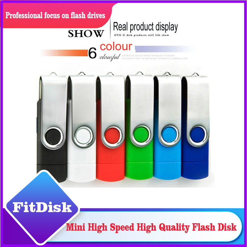 Phone computer dual purpose rotary flash disk 64G 32G 128G OTG Android USB Flash Drives flashdisk flash drive pendrive pen drive flashdrives flashdisks flashdrive flash disks pendrives 64GB 32GB 128GB