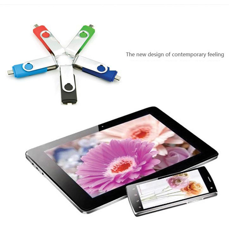 Phone computer dual purpose rotary flash disk 64G 32G 128G OTG Android USB Flash Drives flashdisk flash drive pendrive pen drive flashdrives flashdisks flashdrive flash disks pendrives 64GB 32GB 128GB