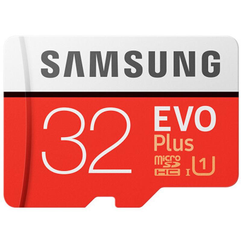 SAMSUNG Evo Plus U3 32GB Memory Card Red Micro sd Memory Cards flash tf card High Speed Class 10 TF Micro SD Card 32G