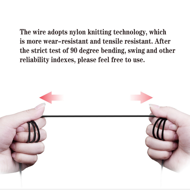 Line controlled subwoofer Earphones for mobile phone music conversation Android Earphones Earphone