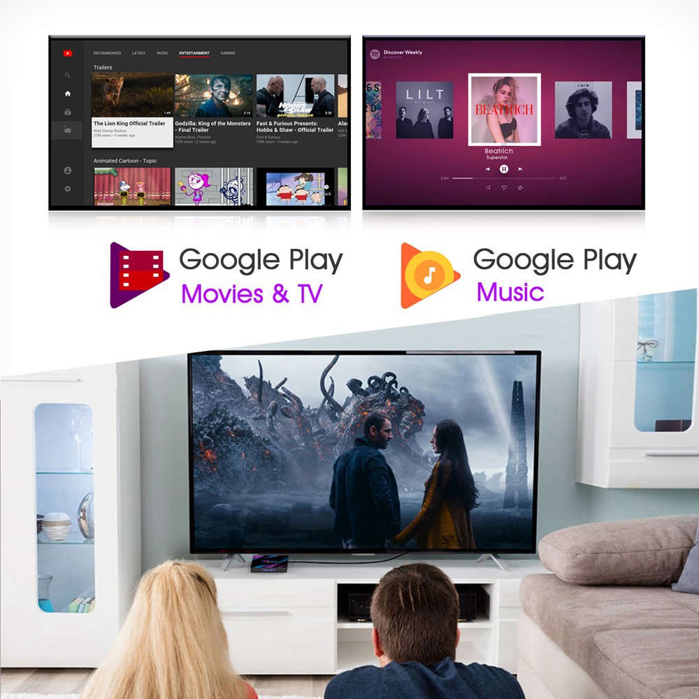 New H96 rk3318 Android 9.0 4GB +32GB  Max  intelligent network set top box 4K HD playerAndroid Smart Tv box  Network Player iptv box player iptv set top box media player TV receiver