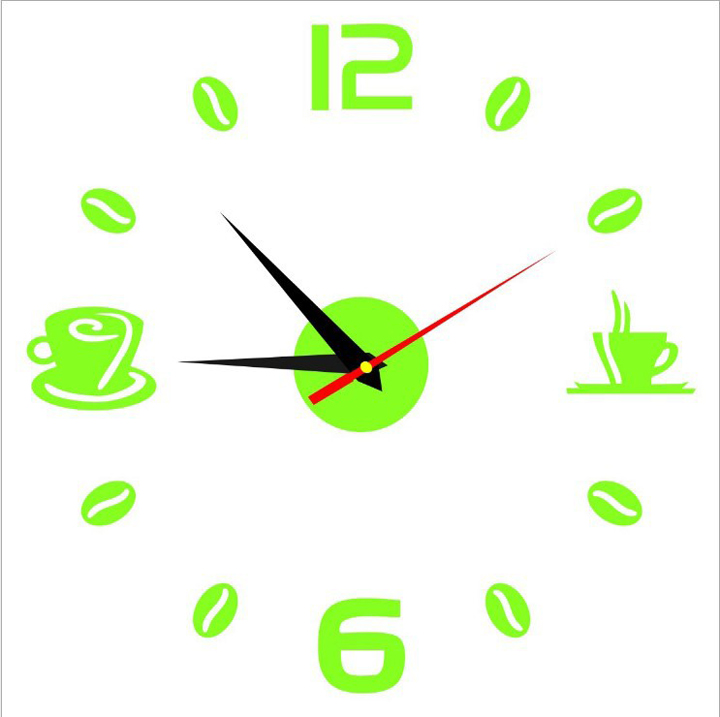 New Hot Selling Digital Wall Clock High-end living room DIY wall sticker decoration acrylic art clock Home & Kitchen > Home Decor > Clocks > Wall Clocks