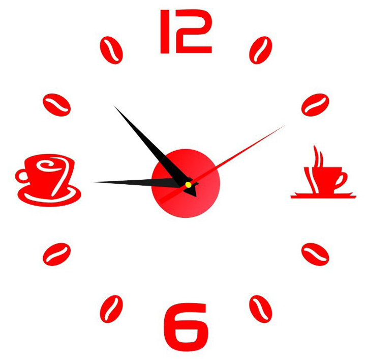New Hot Selling Digital Wall Clock High-end living room DIY wall sticker decoration acrylic art clock Home & Kitchen > Home Decor > Clocks > Wall Clocks