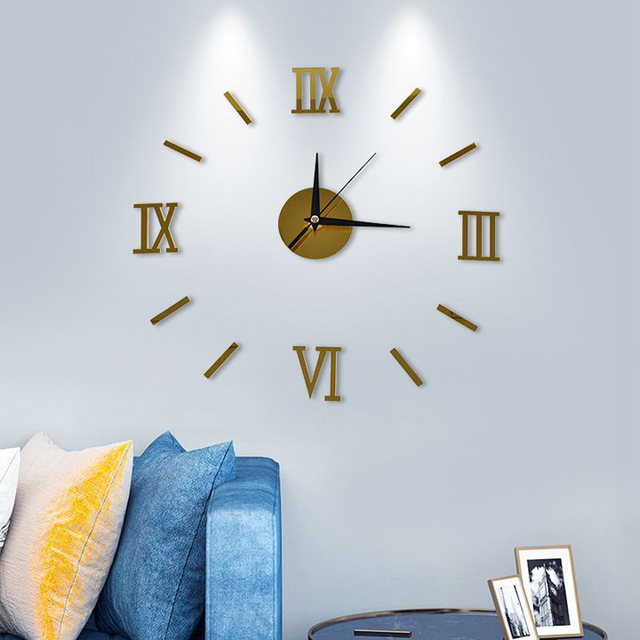 FitDisk New Creative Acrylic DIY Wall Clock 3D stereo wallclock Silent movement Home Clocks Home & Kitchen > Home Decor > Clocks > Wall Clocks WallClocks