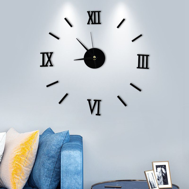 FitDisk New Creative Acrylic DIY Wall Clock 3D stereo wallclock Silent movement Home Clocks Home & Kitchen > Home Decor > Clocks > Wall Clocks WallClocks