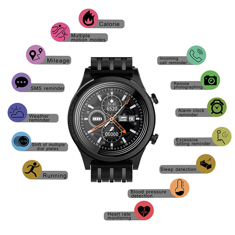 New E5 smart Bracelet  Intelligent monitoring Multiple dial Sports Watch Smart Watche waterproof