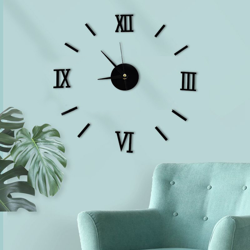 Creative Acrylic DIY Wall Clocks 3D stereo wall clock Silent movement Home Clocks Home Clock Clocks Home & Kitchen > Home Decor > Clocks > Wall Clocks