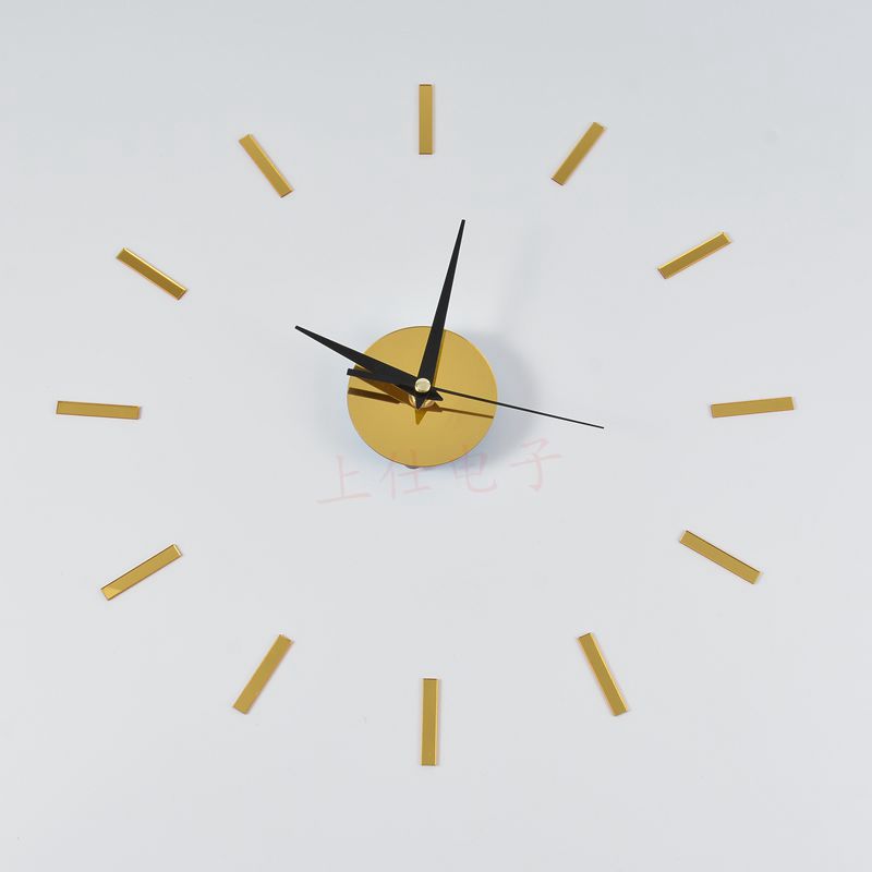 New DIY Wall Mounted Clocks Watch Creative living room wall clock Three dimensional fashion Wall Clocks WallClocks WallClock  Home & Kitchen > Home Decor
