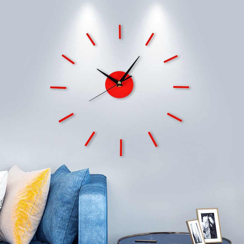 New DIY Wall Mounted Clocks Watch Creative living room wall clock Three dimensional fashion Wall Clocks WallClocks WallClock  Home & Kitchen > Home Decor