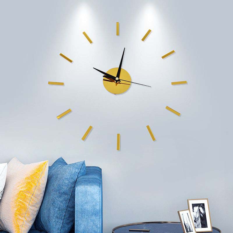 New DIY Wall Mounted Clocks Watch Creative living room wall clock Three dimensional fashion Wall Clocks WallClocks WallClock  Home & Kitchen > Home Decor