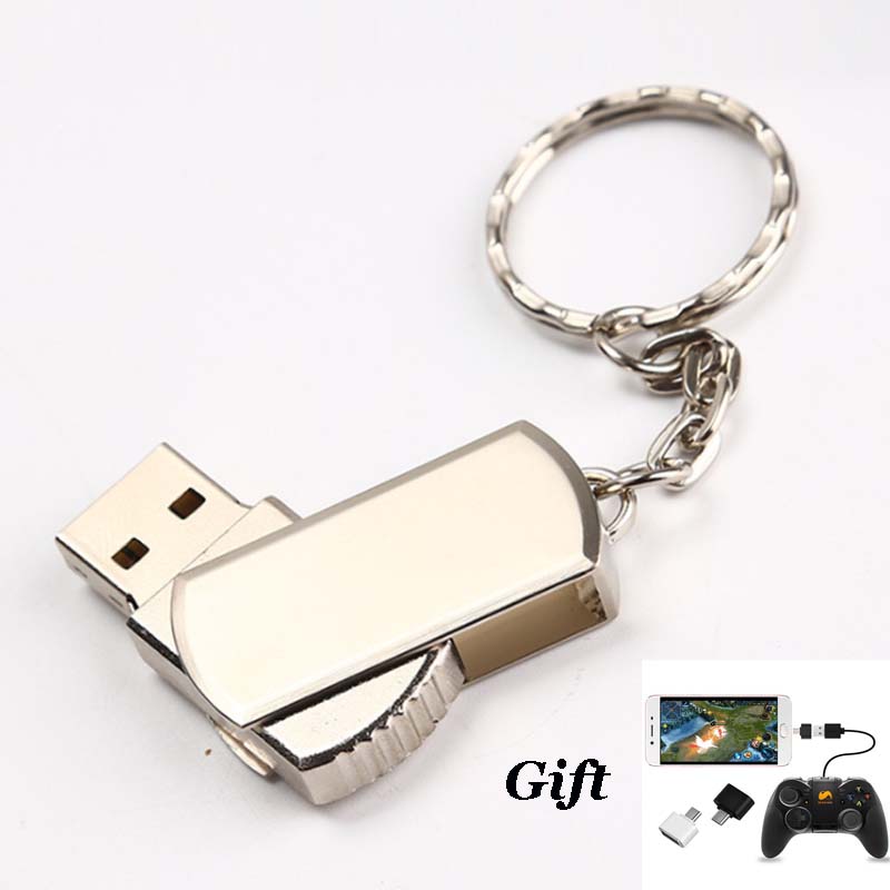 New metal flash disk 360 rotating 32G 64G 128G   USB Flash Drives large capacity U disk flashdisk flash drive flashdisks flashdrives pendrive pendrives Computers & Accessories > Data Storage