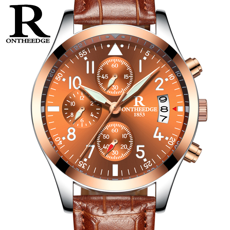 FitDisk Swiss New waterproof fashion business watch men watches Night Light men watch male watches men's Watch Fashion Accessories > Watches > Men watches >