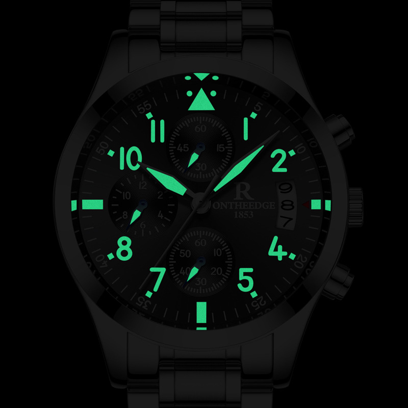 FitDisk Swiss New waterproof fashion business watch men watches Night Light men watch male watches men's Watch Fashion Accessories > Watches > Men watches >