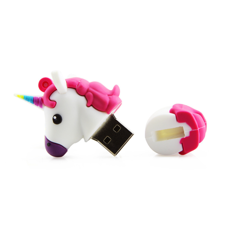 New creative Unicorn PVC cartoon 32g flash disk flashdisk flash drive flashdisks USB Flash Drives  flashdrive  flashdrives pendrive pendrives Computers & Accessories > Data Storage >
