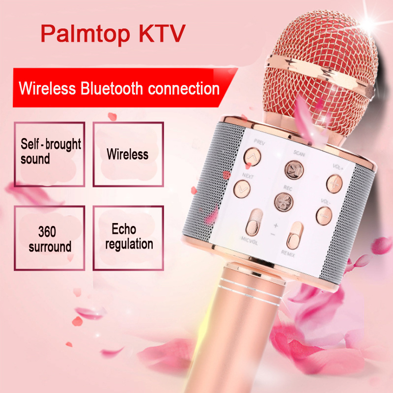 Phone Wireless Speakers system home audio integrated music live music Bluetooth wireless microphone